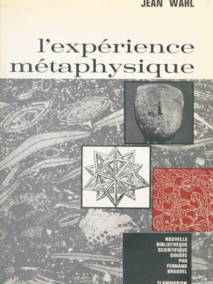cover image of L'expérience métaphysique